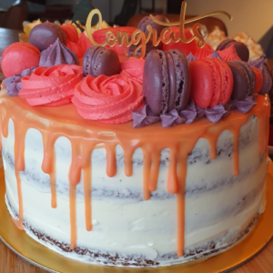 Red velvetcake - creamcheese frosting