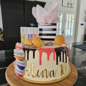 Chocoladetaart - vanille & citroenganache