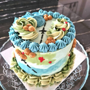 Donkere chocoladetaart - Swiss Meringue Buttercream