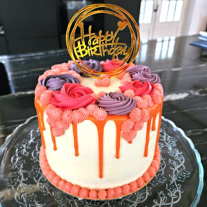 Chocoladetaart - vanille & citroenganache